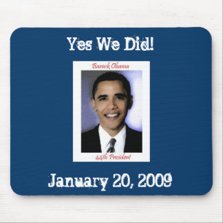 Obama Inauguration Mouse Pad