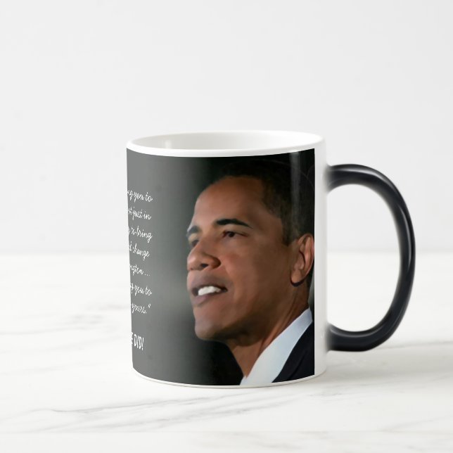 Obama Inauguration Mug (Right)