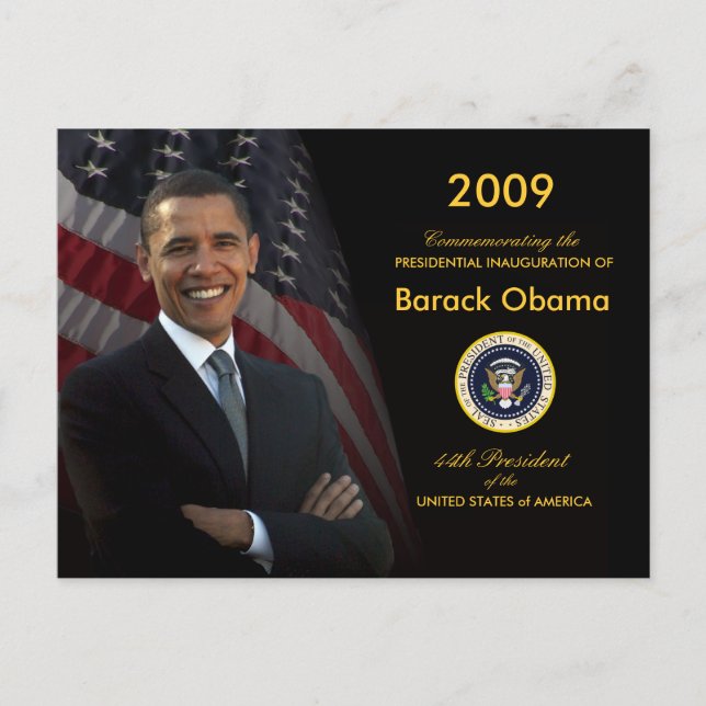 Obama Inauguration Party Invitation (Front)