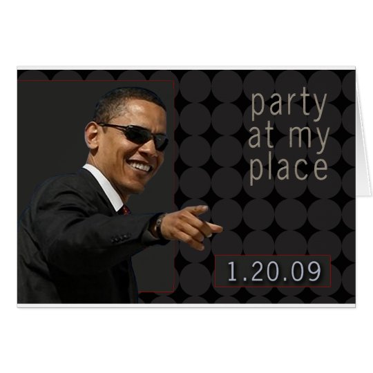 Obama Inauguration Party Invite