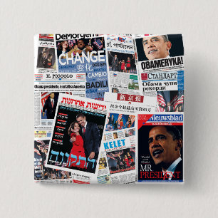 Obama International Headlines Button