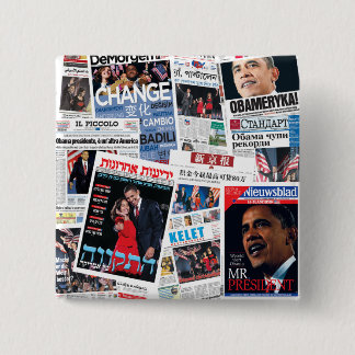 Obama International Headlines Button