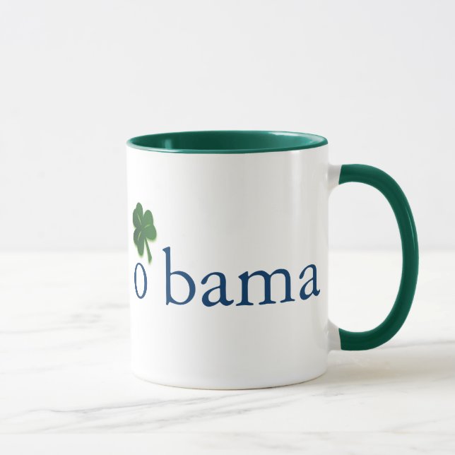 Obama, Irish Mug (Right)