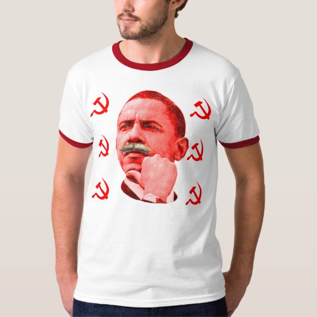 Obama Is A Communist T-Shirt (Front)