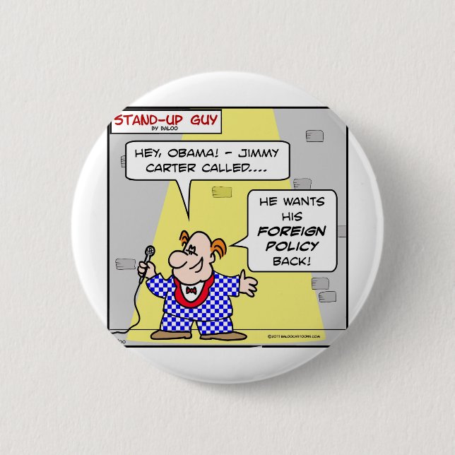 obama jimmy carter called foreign policy back button (Front)