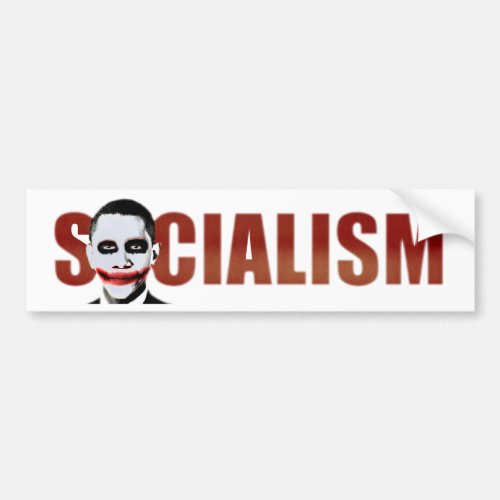 Obama Joker Bumper Sticker