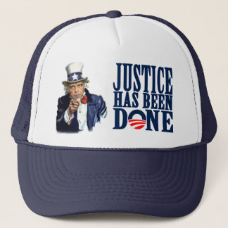 Obama Justice has been done Bin Laden Dead Trucker Hat