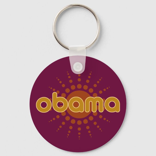 OBAMA - keychain (Front)
