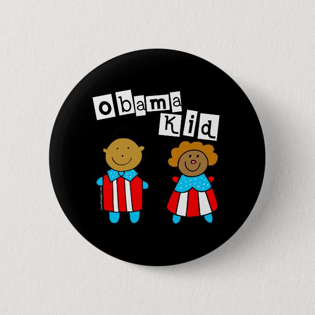 Obama Kid Button (Front)