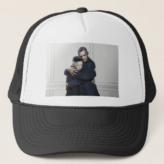 Obama Kim Jong Un North Korea Love Trucker Hat