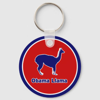 Obama Llama Keychain