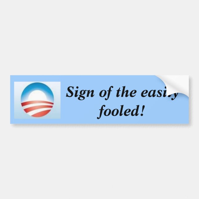 Obama Logo Bumper Sticker (Front)