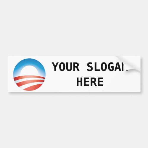 Obama Logo Bumper Sticker