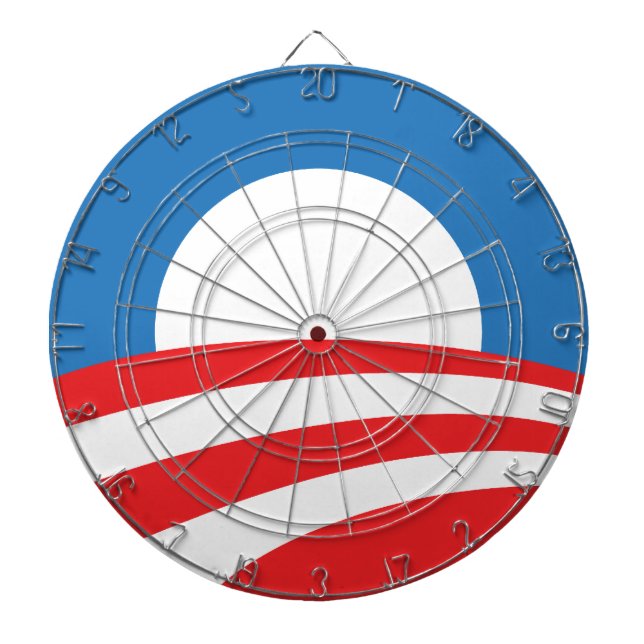 Obama Logo Dart board (Front)