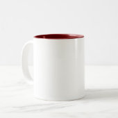 Obama logo Two-Tone coffee mug (Front Left)