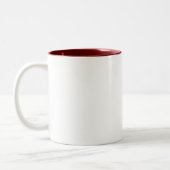 Obama logo Two-Tone coffee mug (Left)