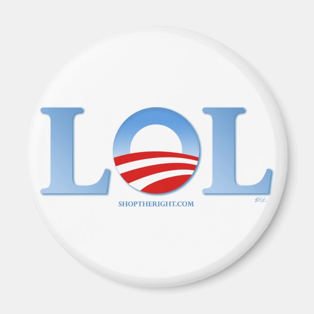 Obama LOL Magnet (Front)