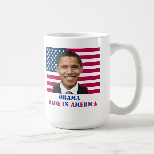 Obama, Made in America Coffee Mug (Right)