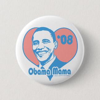 Obama Mama Button 