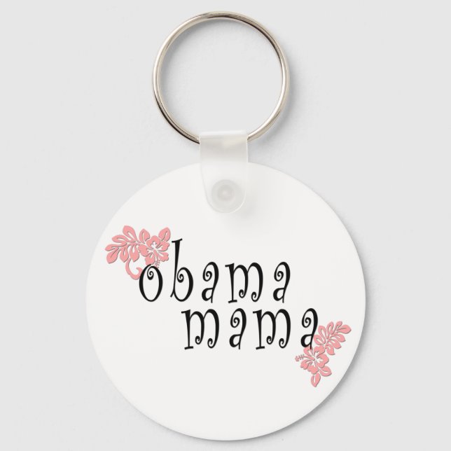 obama mama keychain (Front)