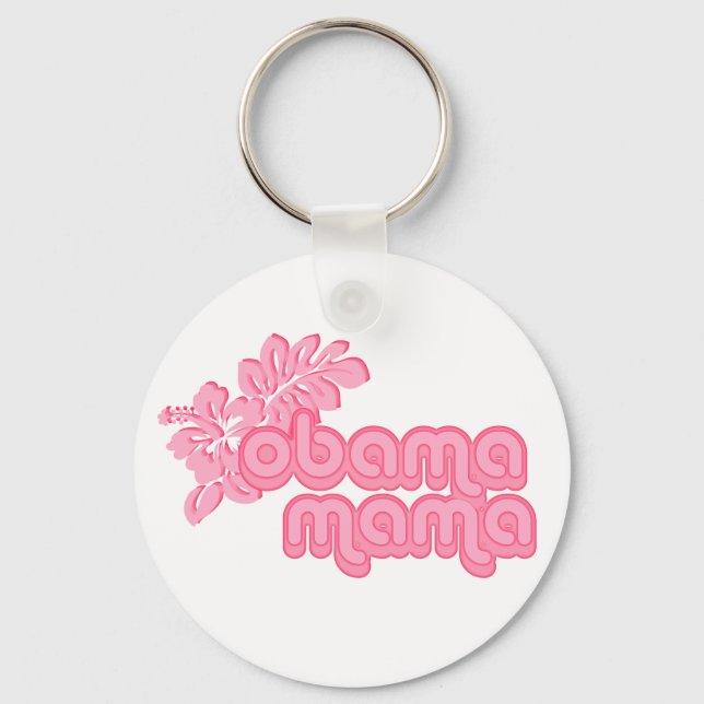 obama mama keychain (Front)