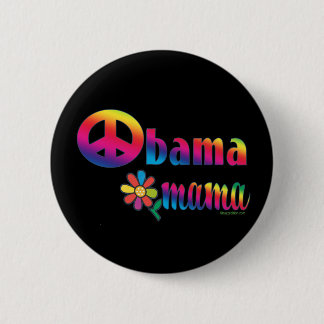 Obama Mama Pinback Button