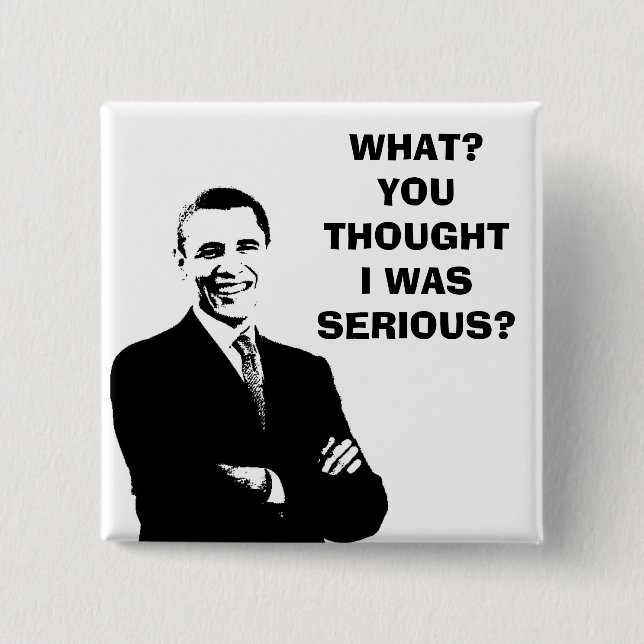 OBAMA MERCHANDISE BUTTON (Front)
