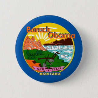 Obama Montana Button