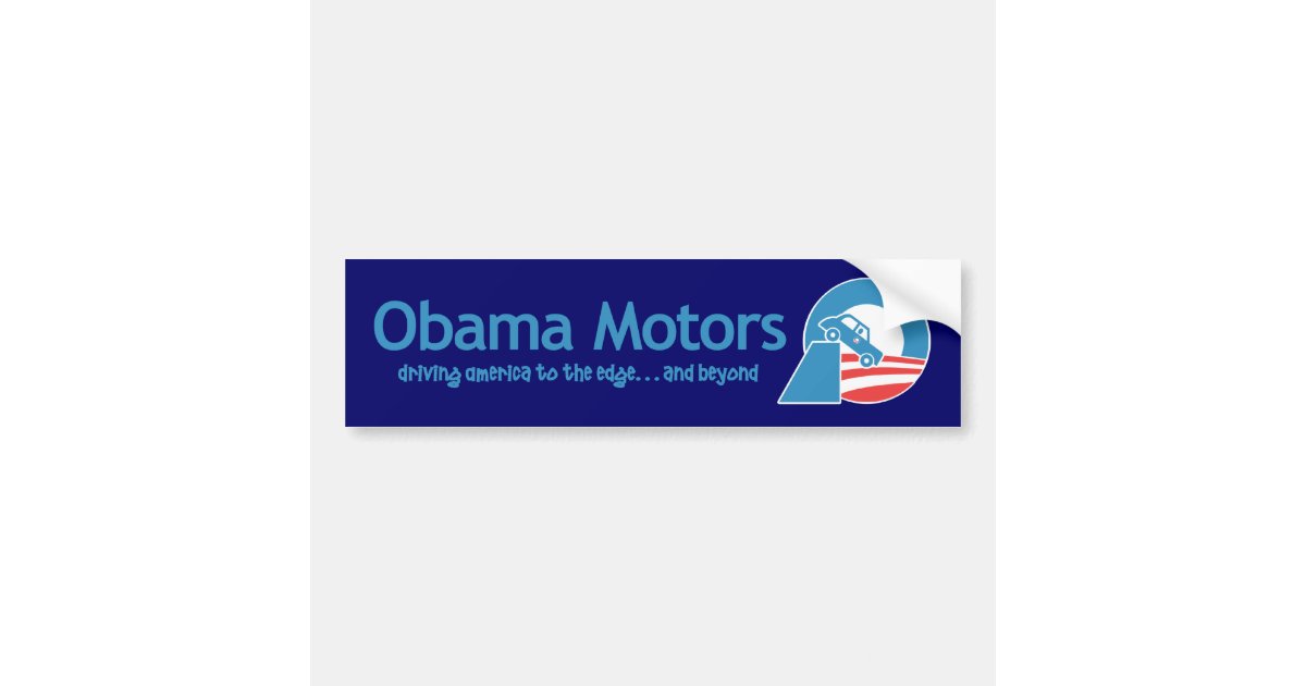 Obama Motors Bumper Sticker 