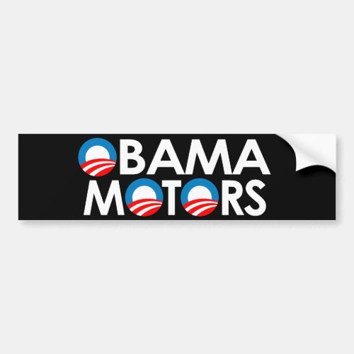 Obama Motors Bumper Sticker