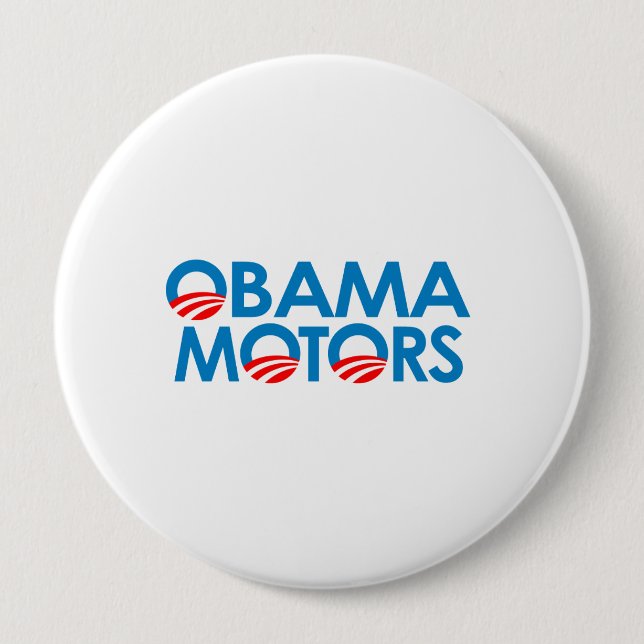 Obama Motors Pinback Button (Front)