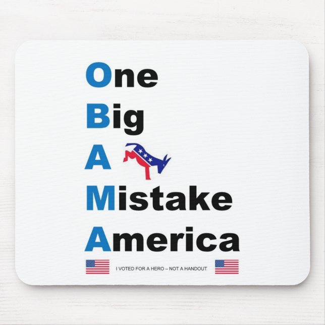 OBAMA MOUSE PAD (Front)