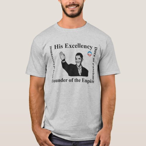 Obama Mussolini T_Shirt