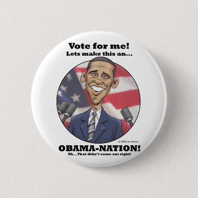 Obama-Nation Button (Front)