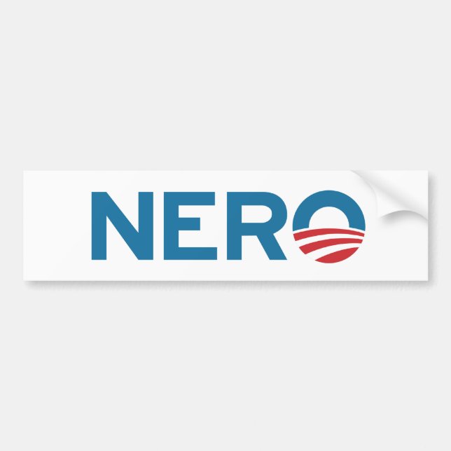 Obama NERO Bumper Sticker (Front)