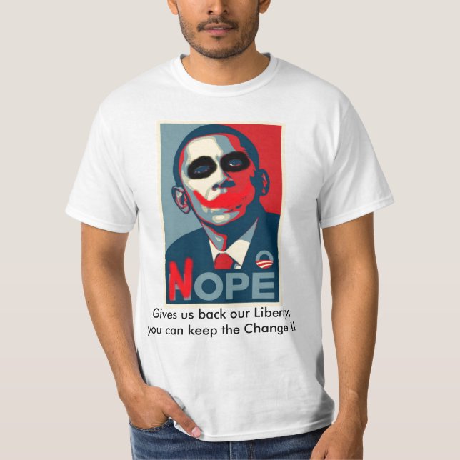Obama Nope T-Shirt (Front)