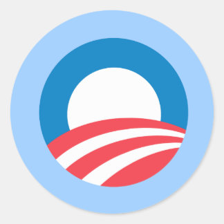 Obama O Classic Round Sticker