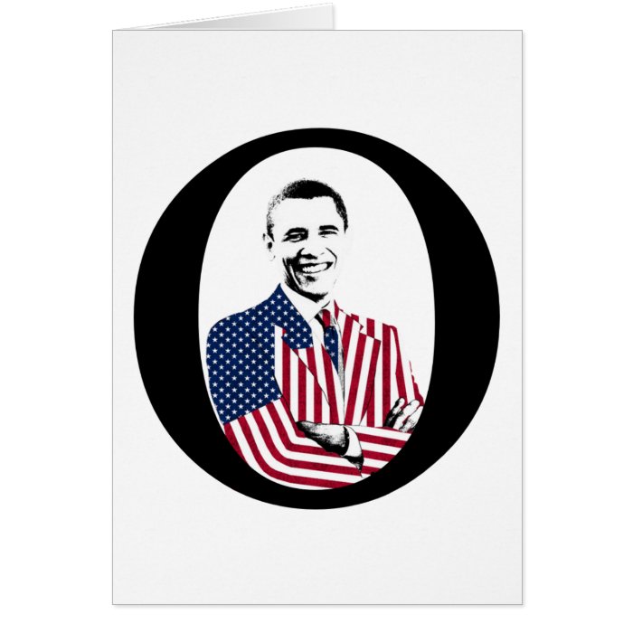 Obama O Design Card