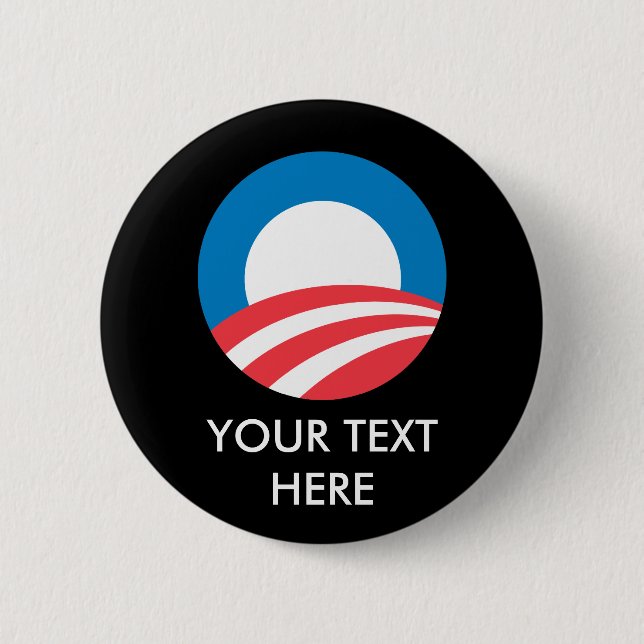 OBAMA_O_ PINBACK BUTTON (Front)
