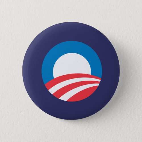 Obama O Pinback Button