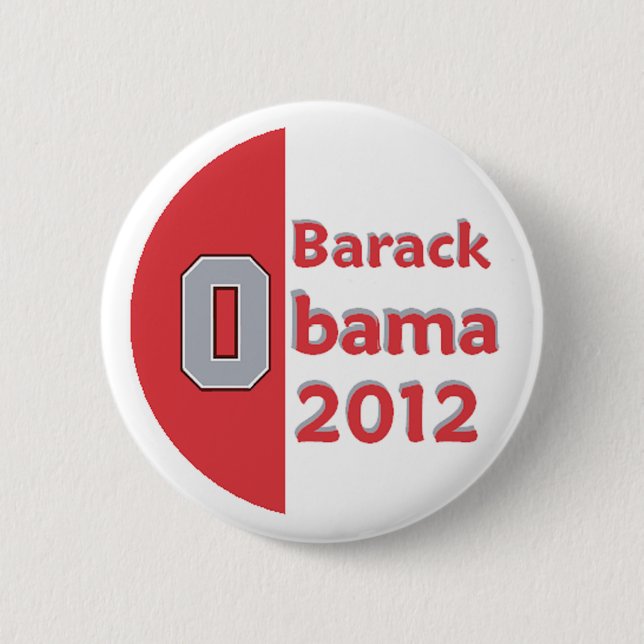 OBAMA OHIO PINBACK BUTTON (Front)