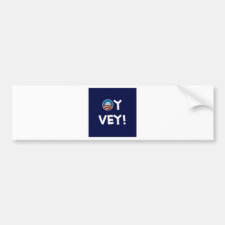 obama oy vey bumper sticker