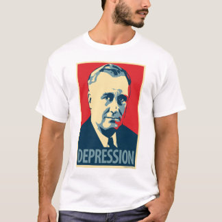 Obama parody poster shirt: Depression (FDR) T-Shirt