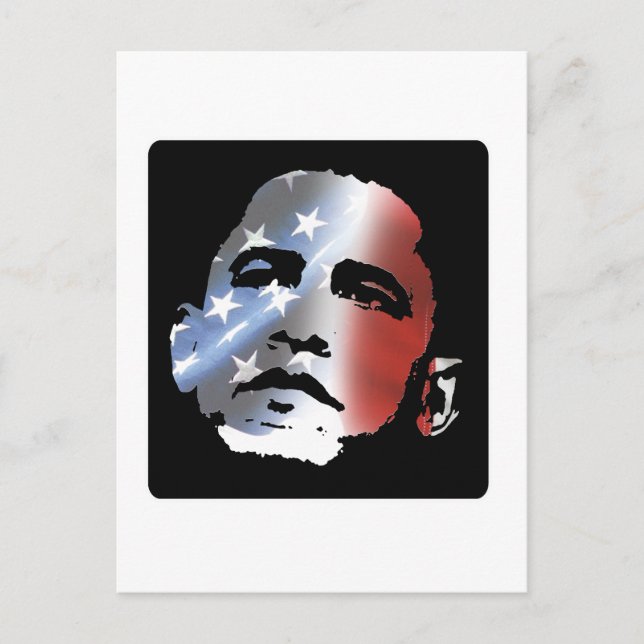 Obama Patriot Postcard (Front)