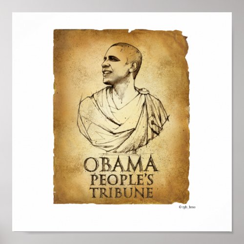 Obama Peoples Tribune Poster