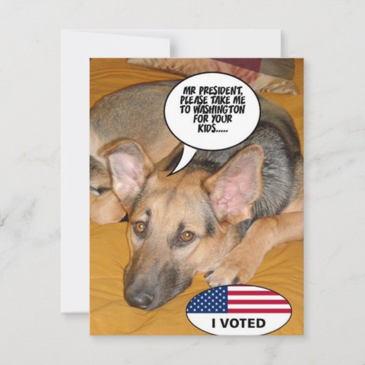 Obama Pet/Whitehouse Humor (Front)