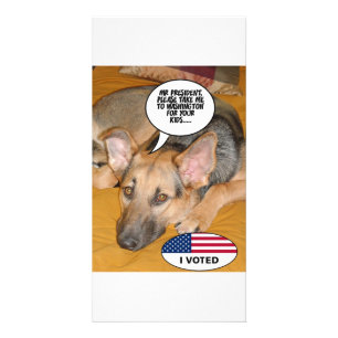 Obama Pet/Whitehouse Humor Card