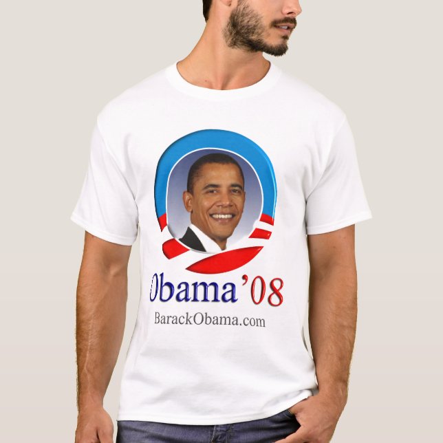 Obama picture logo T-Shirt (Front)