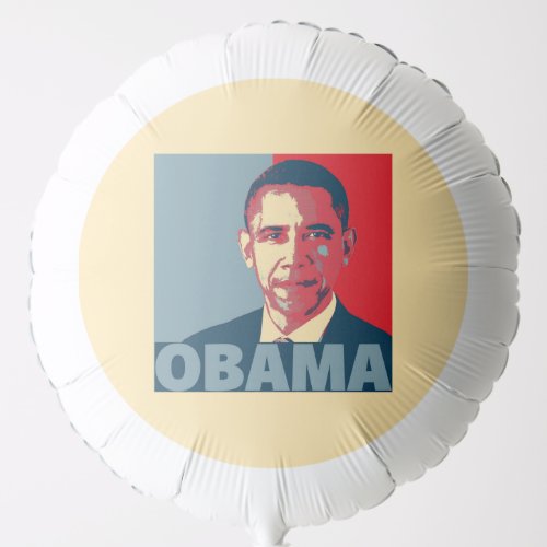 Obama Pop Art  Balloon