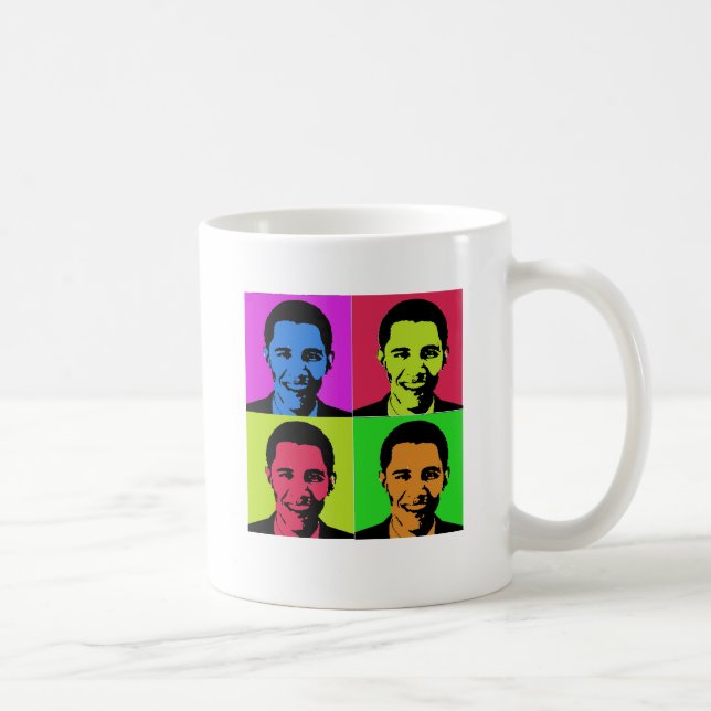 Obama Portrait Coffee Mug (Right)